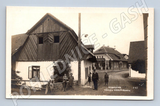Pohlednice Dobruška Věkův rodný domek (M7429)