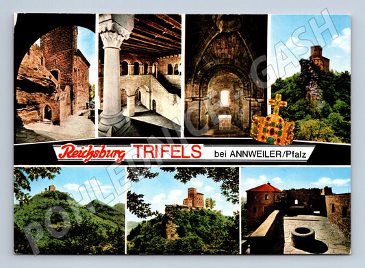 Pohlednice Reichsburg Trifels u Annweileru (M7432)