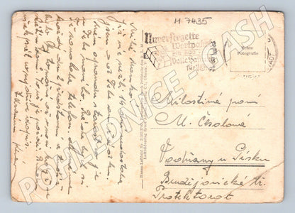 Pohlednice Borna letecký pohled Fliegeraufnahme (M7435)