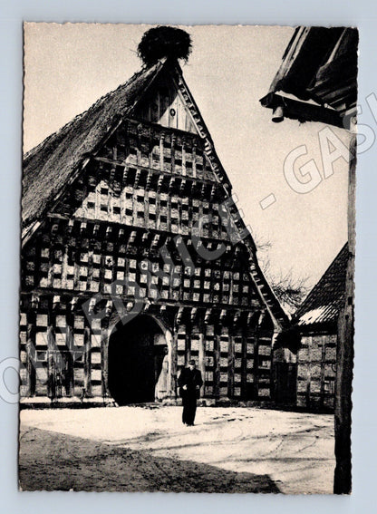 Pohlednice Hof Wehlburg hrázděné stavby (M7436)