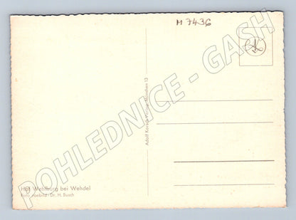 Pohlednice Hof Wehlburg hrázděné stavby (M7436)