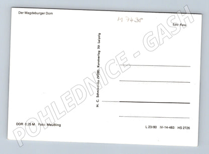 Pohlednice Magdeburg dóm Echt Foto (M7438)