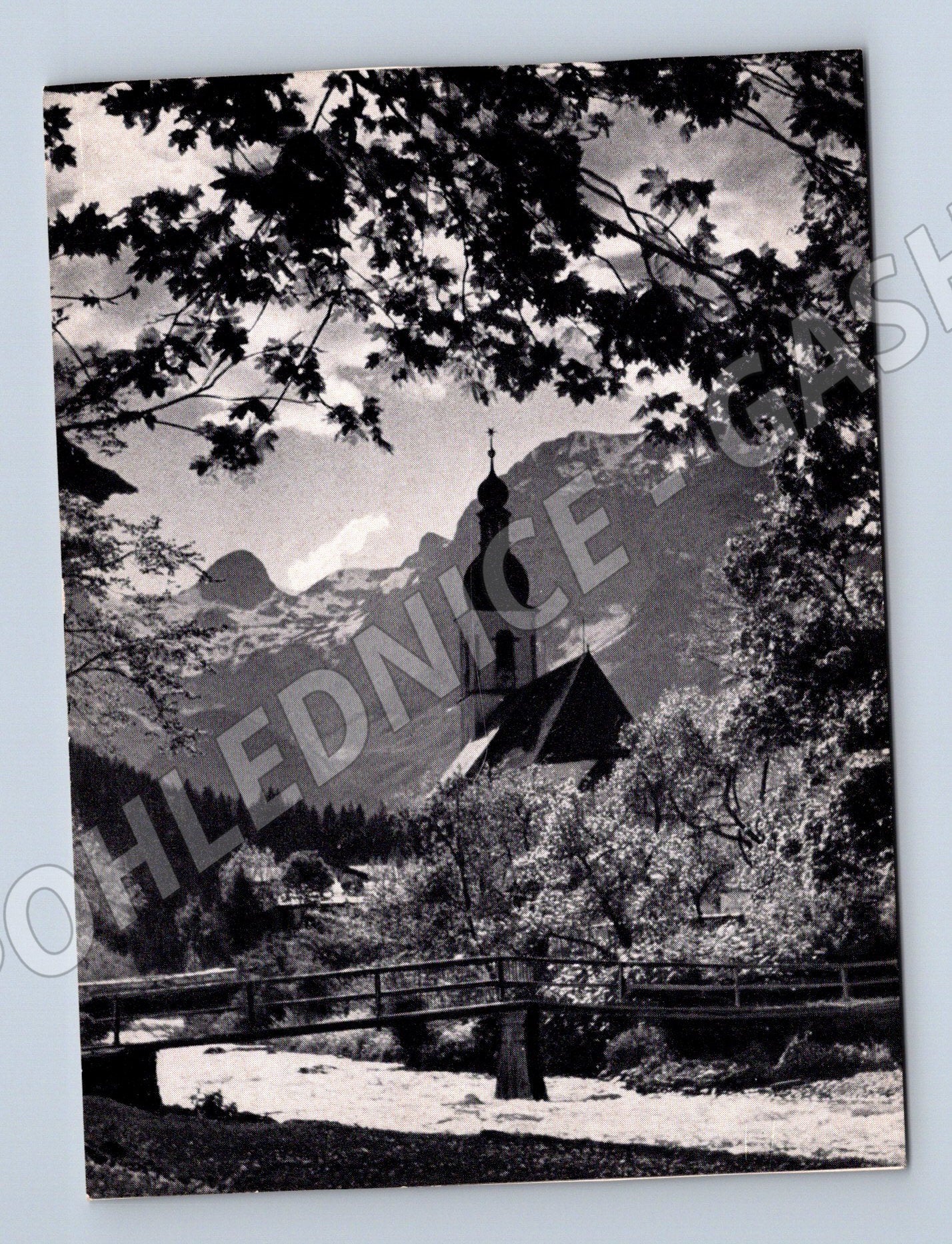 Pohlednice Ramsau bei Berchtesgaden Alpy (M7439)