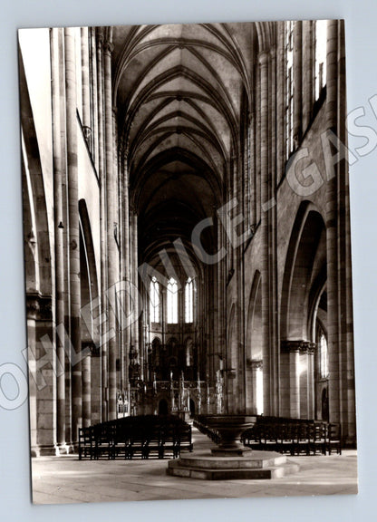 Postcard Magdeburg Cathedral main nave (M7440)
