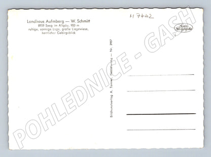 Postcard Landhaus Aufmberg Allgäu (M7442)