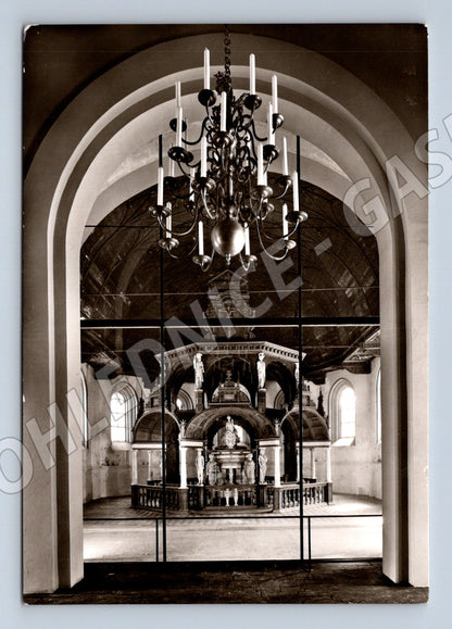 Postcard Stadtkirche Jever memorial 1556 (M7444)