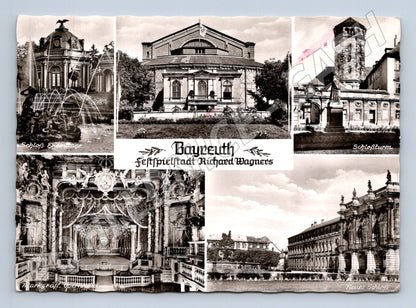 Pohlednice Bayreuth památky Festspielstadt (M7448)