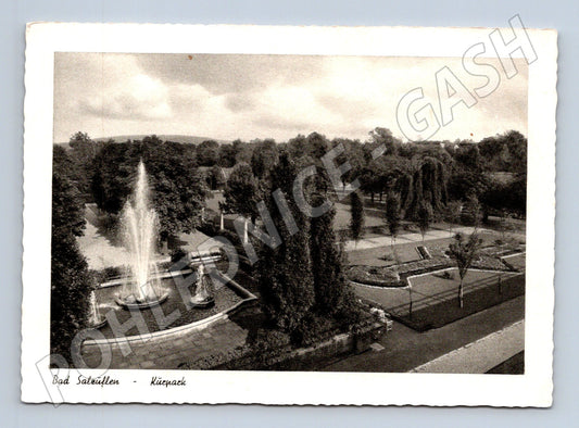 Pohlednice Bad Salzuflen Kurpark Německo (M7449)