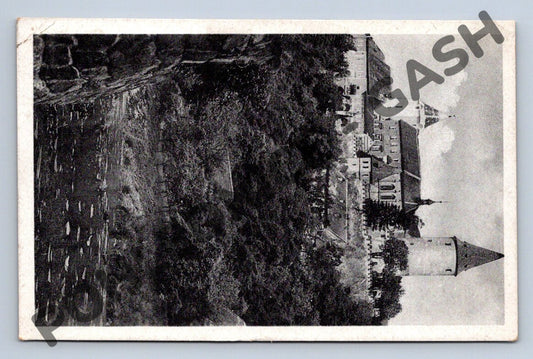 Pohlednice zámek Křivoklát černobílá 1947 ČSR (M745)