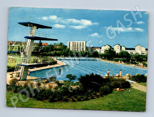 Pohlednice Hanau am Main plavecký bazén (M7452)