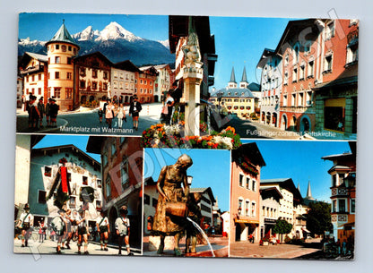 Pohlednice Berchtesgaden pěší zóna 1984 (M7457)