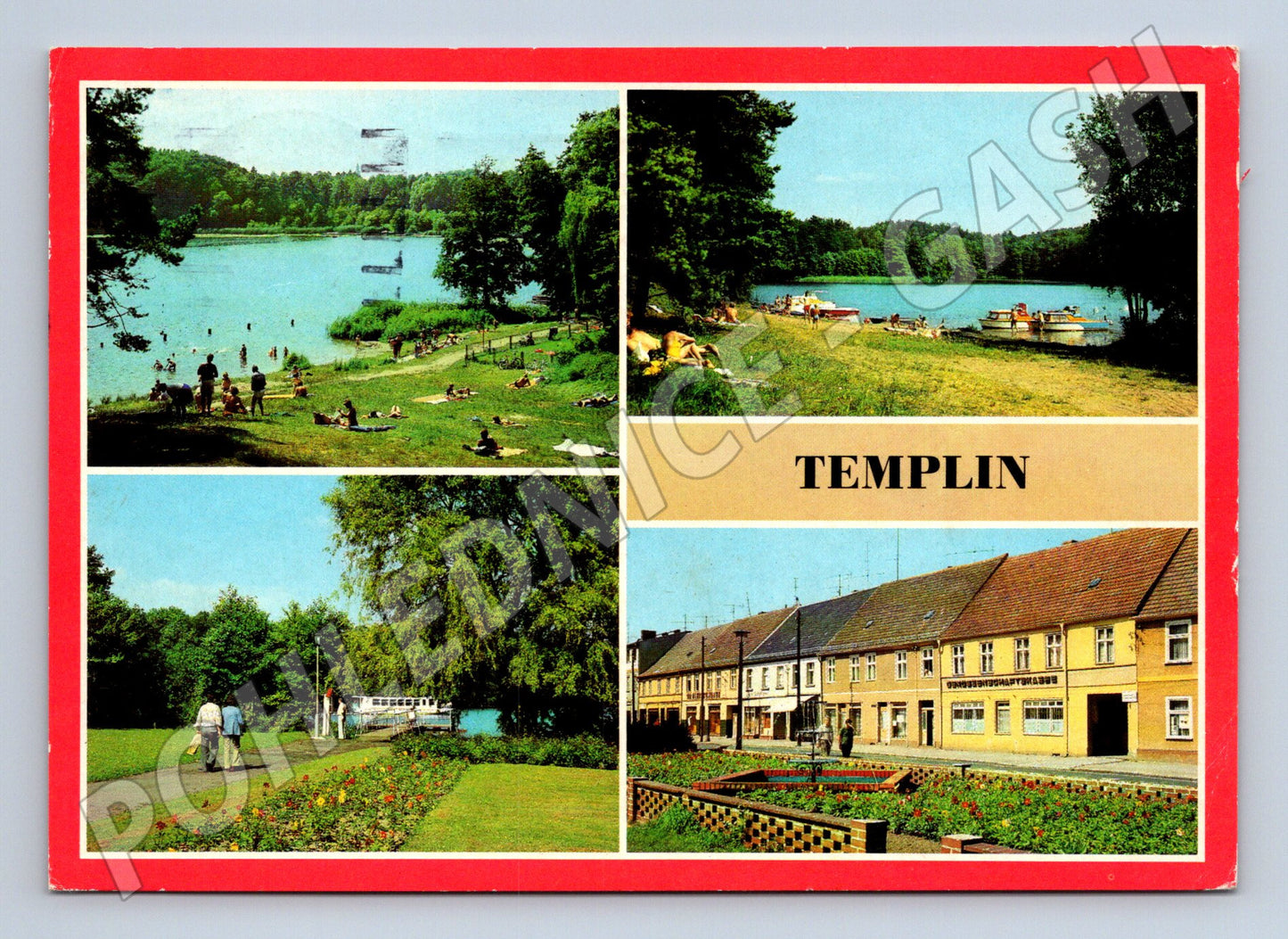 Pohlednice Templin NDR 1985 použité (M7459)
