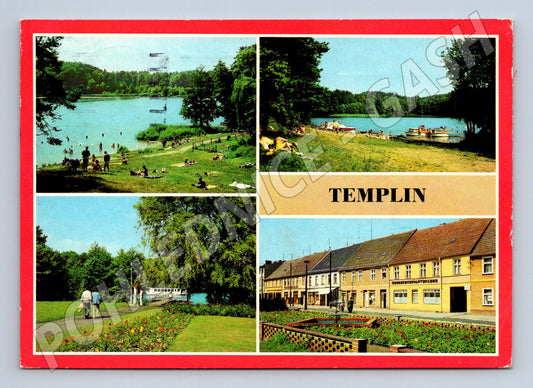 Pohlednice Templin NDR 1985 použité (M7459)