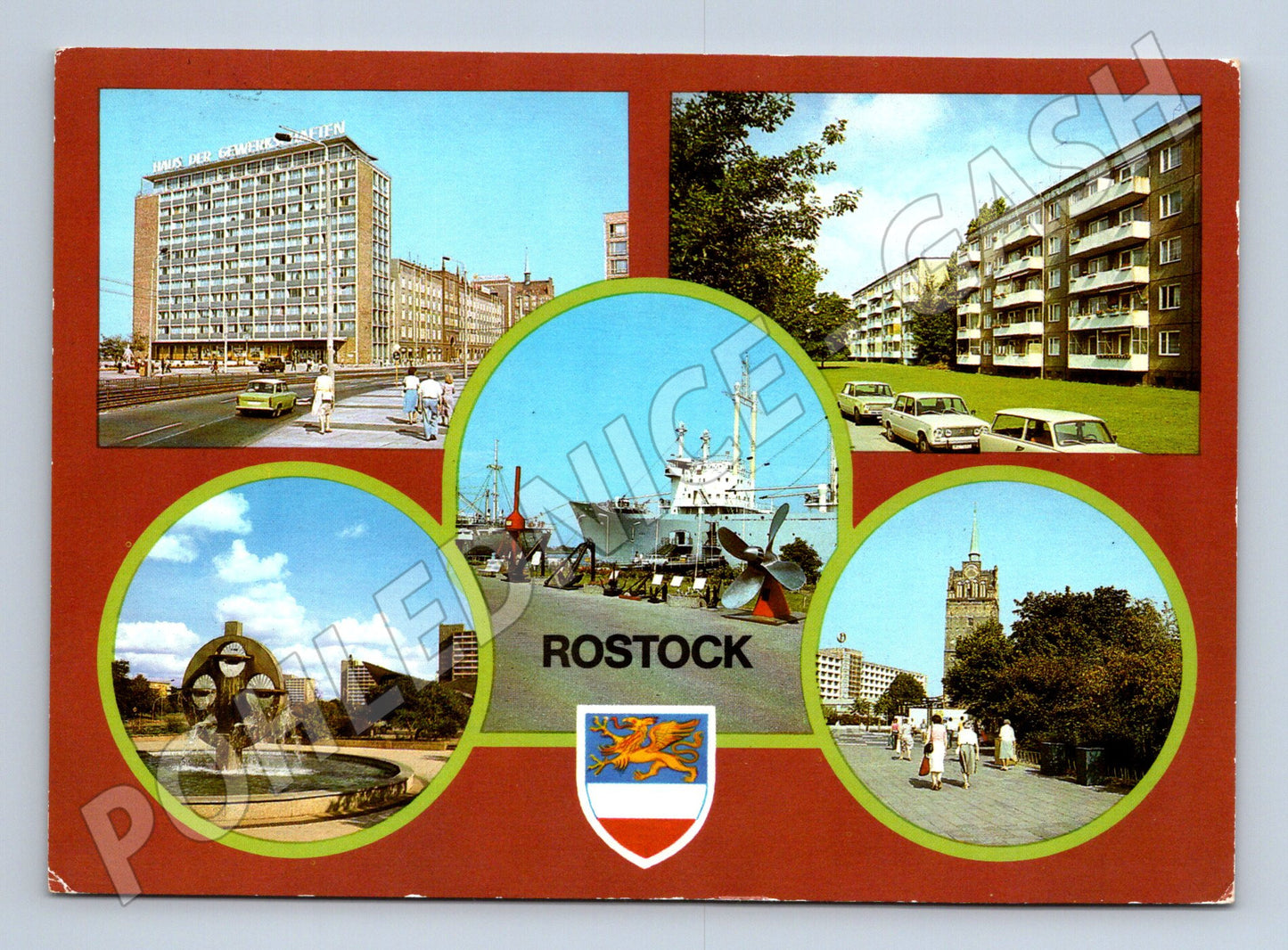 Pohlednice Rostock NDR více záběrů 80 léta (M7461)