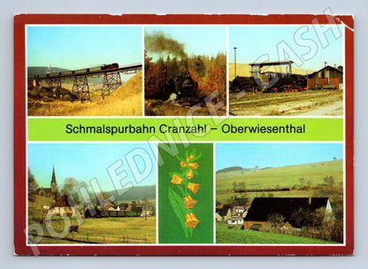 Pohlednice Schmalspurbahn Cranzahl Oberwiesenthal (M7466)