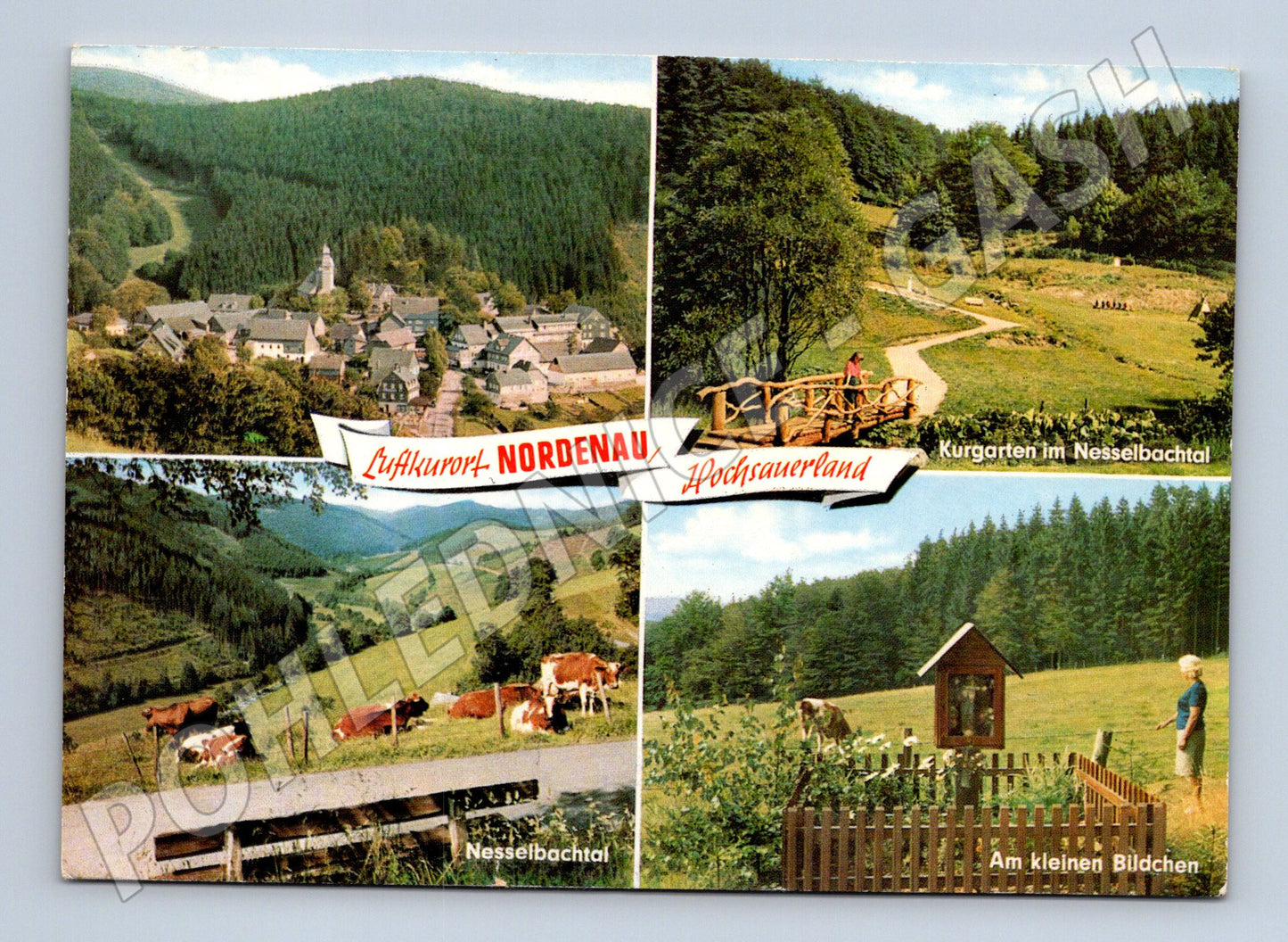 Postcard Nordenau Hochsauerland 1977 (M7472)