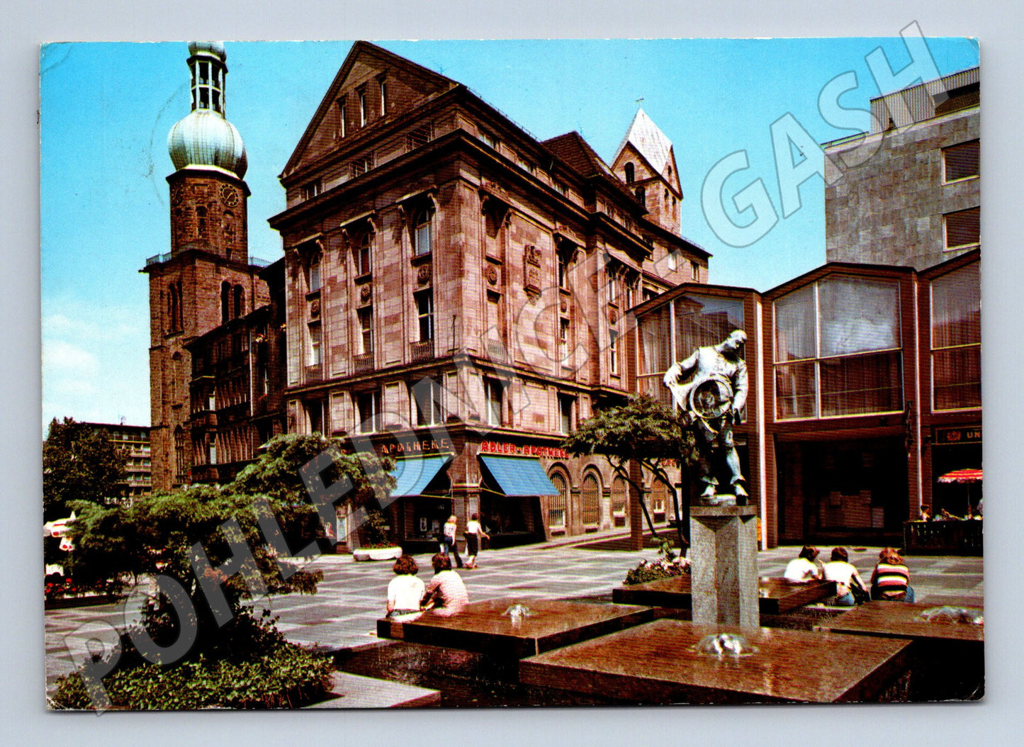 Pohlednice Dortmund Markt Reinoldikirche (M7475)