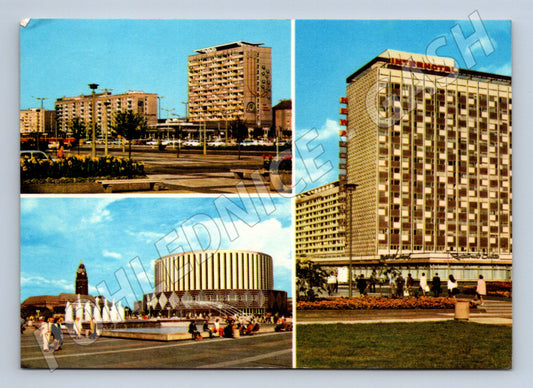 Pohlednice Drážďany Pirnaischer Platz Interhotel (M7480)