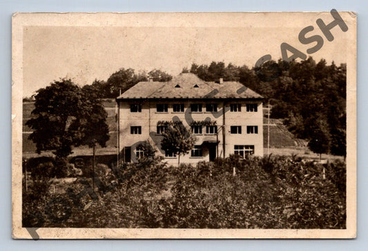 Pohlednice Pension Javorník Čerčany známka ČSR (M750)