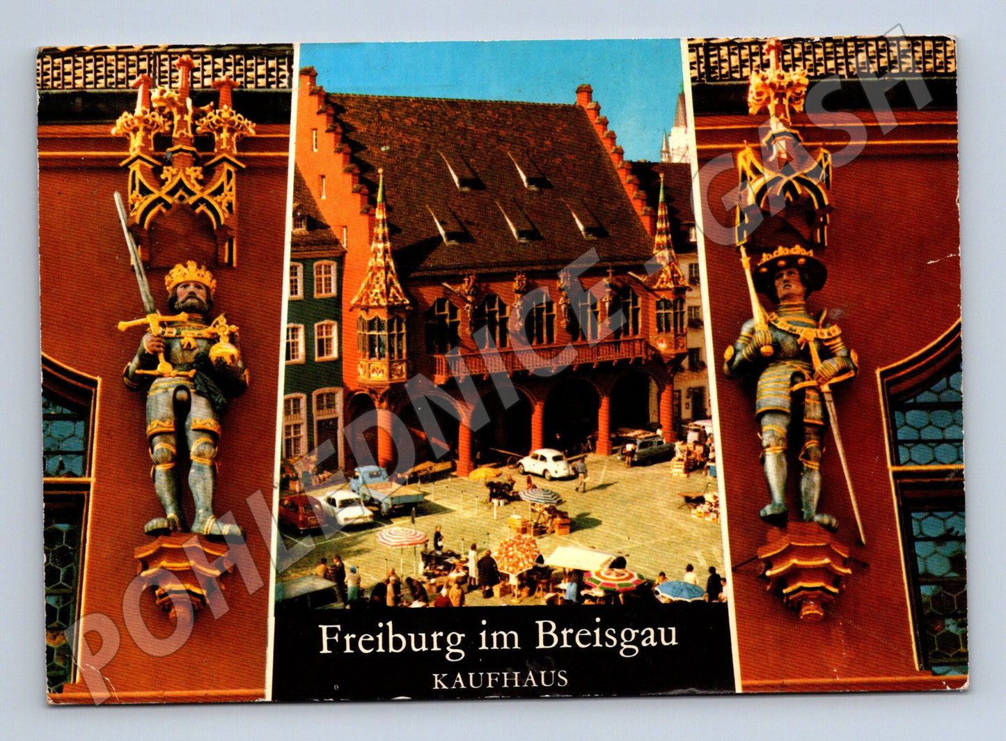 Postcard Freiburg Kaufhaus 1977 Germany (M7520)