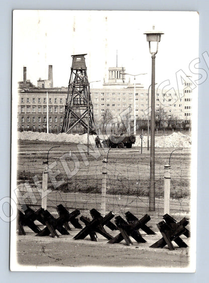 Pohlednice Berlin Potsdamer Platz 1964 hranice (M7525)