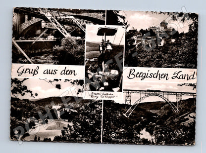 Pohlednice Bergisches Land Wuppertal Schwebebahn (M7530)