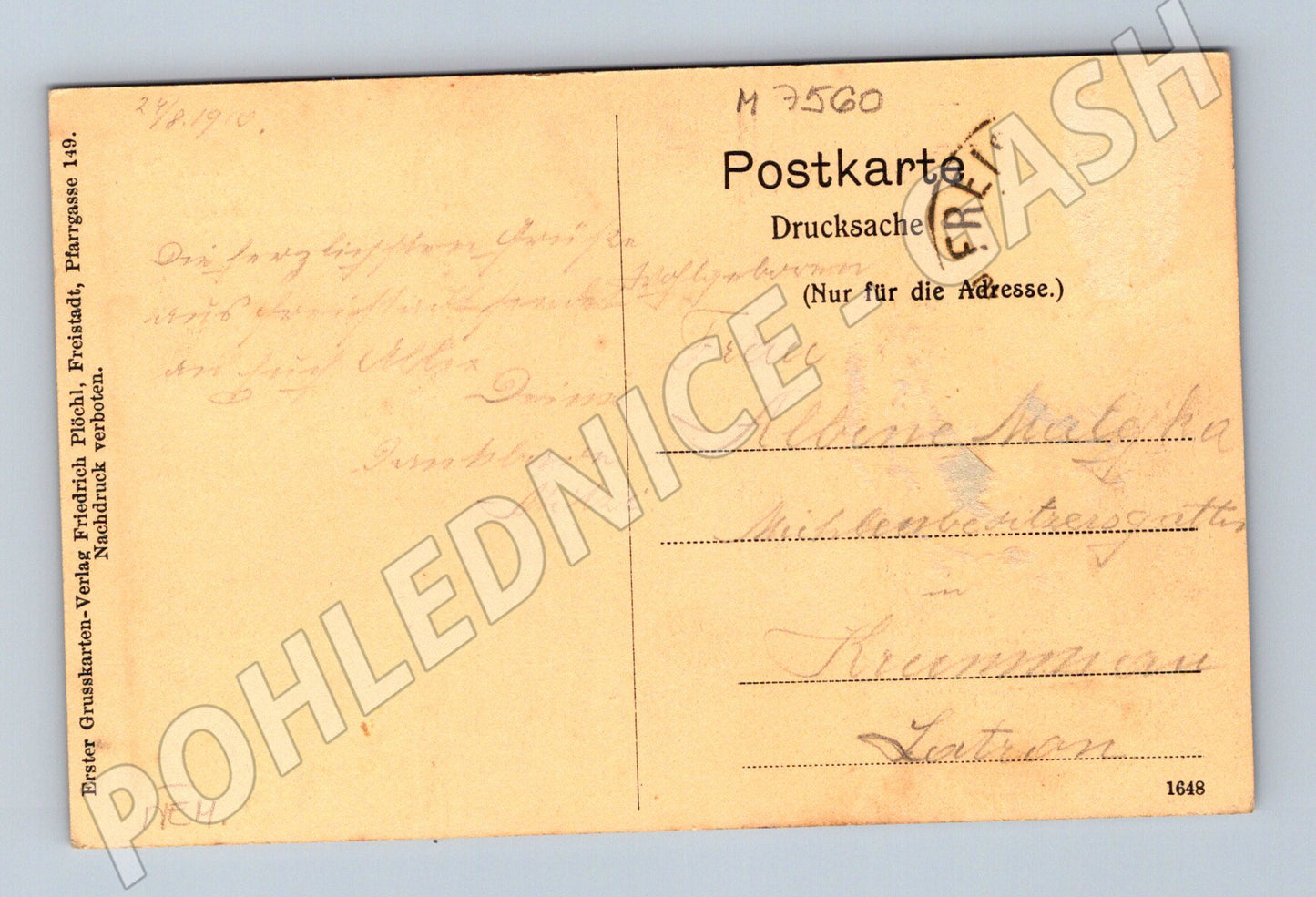 Pohlednice Freistadt Linzertor 1910 (M7560)