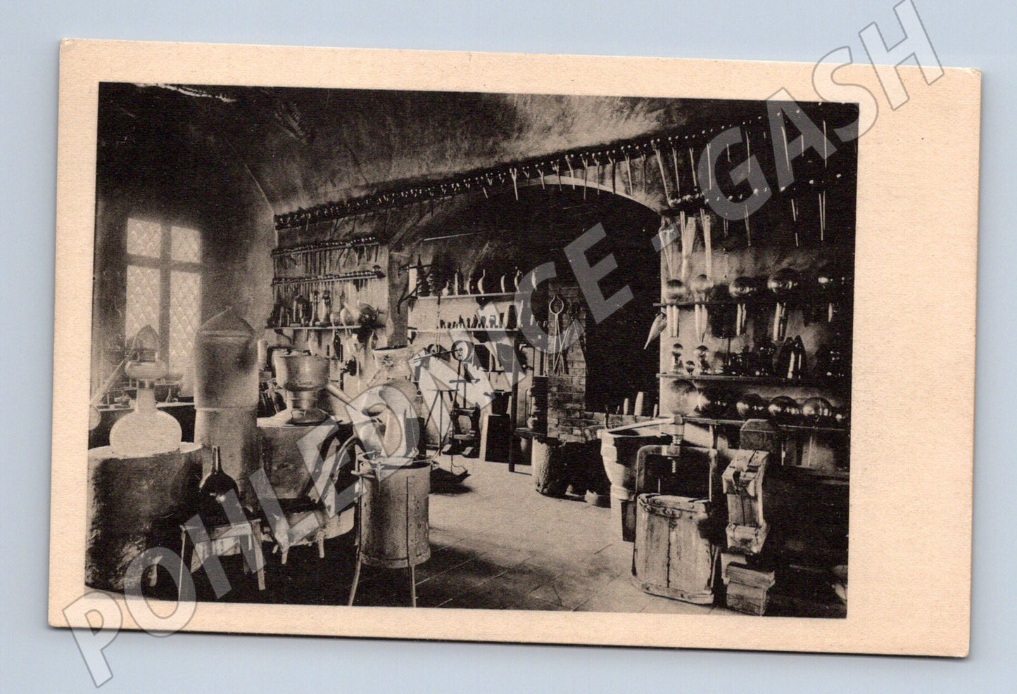 Pohlednice German Museum alchymistická laboratoř (M7574)