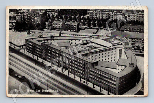 Pohlednice Berlin Haus des Rundfunks zaslaná (M7579)