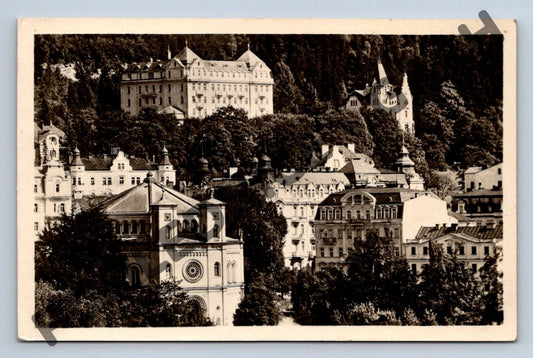 Pohlednice Mariánské Lázně historická ČSR (M758)