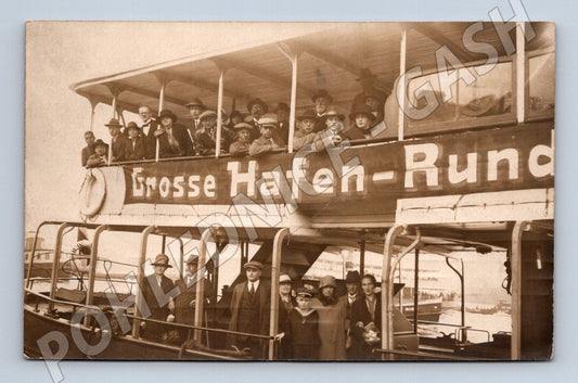 Pohlednice Hamburg přístav okružní plavba 1926 (M7580)