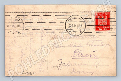 Pohlednice Hamburg přístav okružní plavba 1926 (M7580)