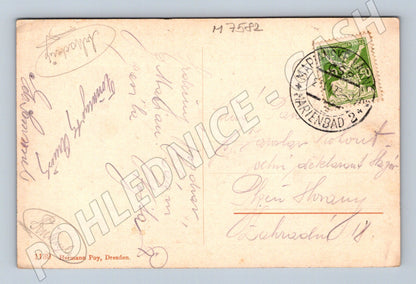 Pohlednice Mariánské Lázně Aussichtsturm (M7582)