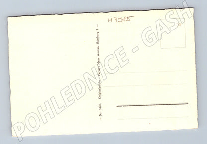 Pohlednice Hamburg přístav lodě parníky (M7585)