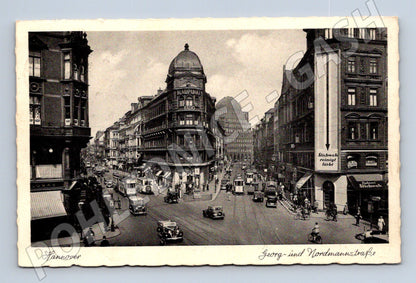 Pohlednice Hannover Georgstrasse Nordmannstrasse (M7592)