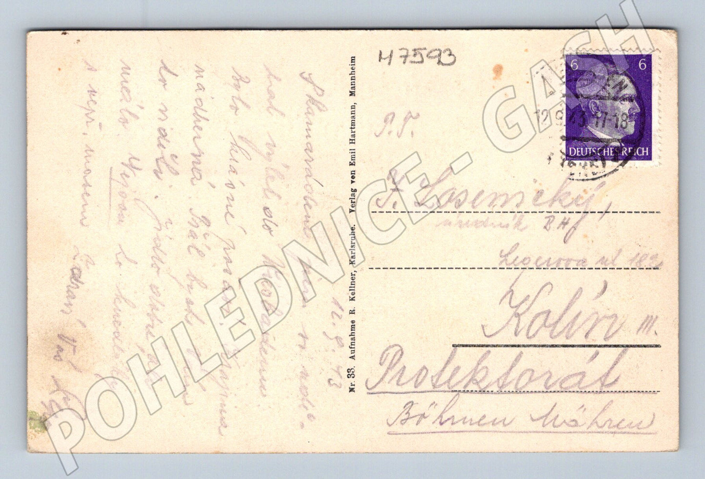 Pohlednice Wiesbaden Neroberg ruská kaple (M7593)