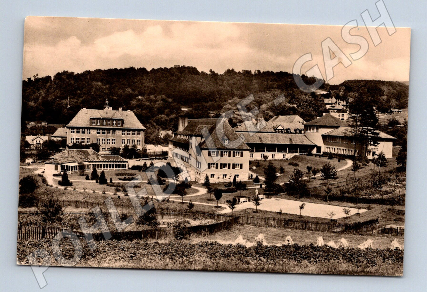 Pohlednice Bad Liebenstein sanatorium 1963 (M7594)
