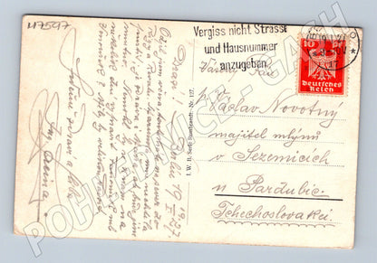 Pohlednice Berlín Brandenburger Tor zaslaná (M7597)