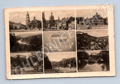 Pohlednice Waltershausen koláž 1943 (M7599)