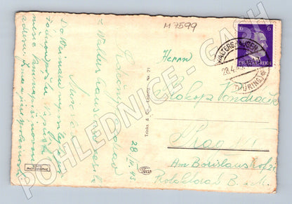Pohlednice Waltershausen koláž 1943 (M7599)