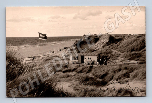 Pohlednice Sylt Rantum plážový bar Seepferdchen Samoa (M7606)