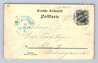 Pohlednice Gruss aus Elberfeld 1903 Evangelisches Vereinshaus (M7620)