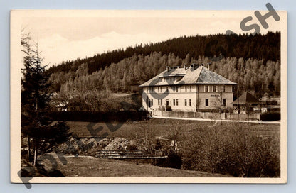 Pohlednice Beskydy Horní Bečva hotel Valaška (M763)