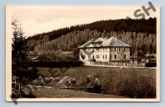 Pohlednice Beskydy Horní Bečva hotel Valaška (M763)