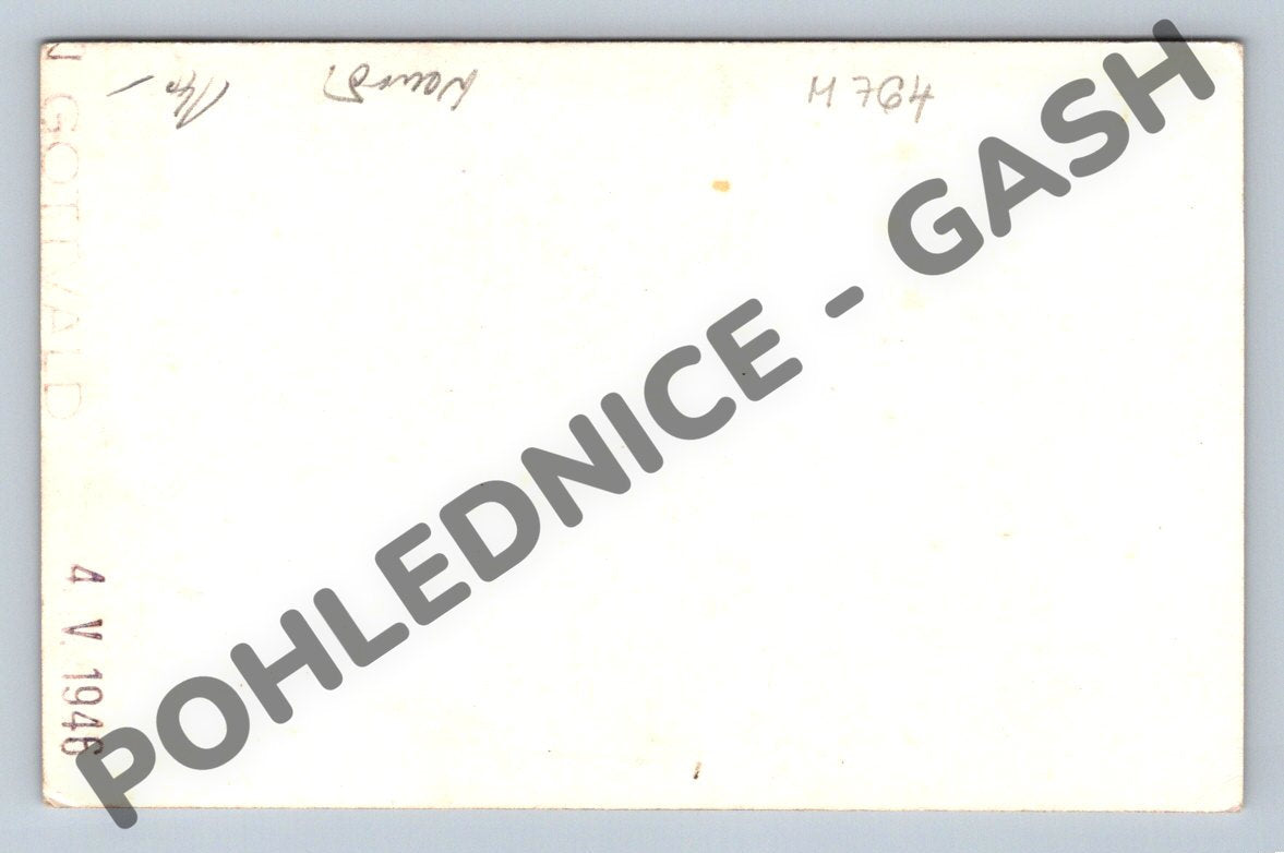 Pohlednice válečný pomník ČSR do 1950 (M764)