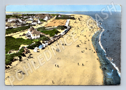 Pohlednice Merville Franceville Plage letecký pohled (M7649)