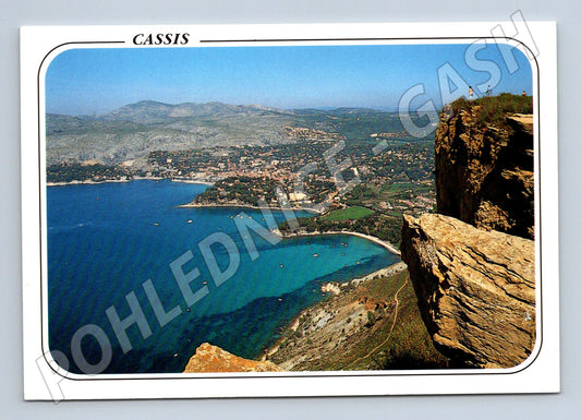 Postcard Cassis panorama Cap Canaille Côte d'Azur (M7662)