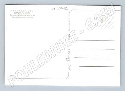Postcard Cassis panorama Cap Canaille Côte d'Azur (M7662)