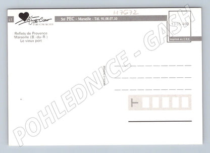 Pohlednice Marseille starý přístav Francie pohlednice (M7672)