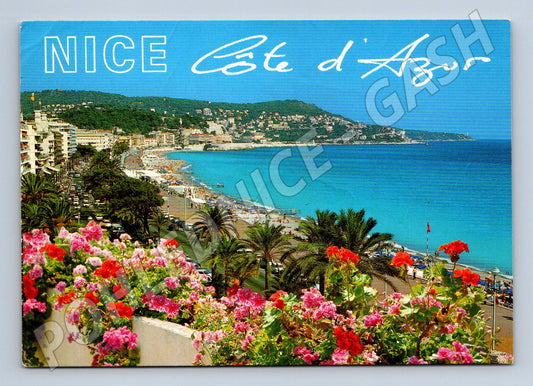 Postcard Nice Promenade des Anglais Côte d'Azur (M7673)